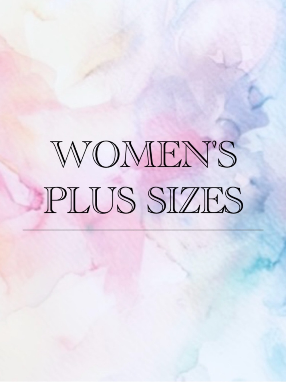 Women's Plus Sizes